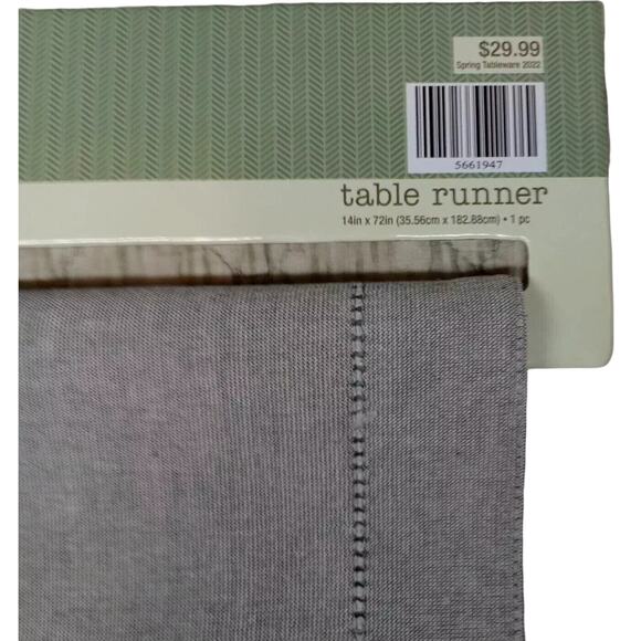 Table Runner 14" x 72" Beige Neutral 5661947 Spring Shop Hobby Lobby - Picture 3 of 6